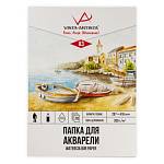 Папка для акварели А3 10 л 200гр VISTA-ARTISTA Лодочки Госзнак PWG-A310