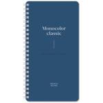 Телефонная книга А5 80 л. (спираль) Моноколор Dark azure Тк80г_48564