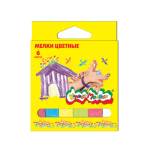 Мел цветной 6 цв. квадратный Каляка Маляка МЦКМ06