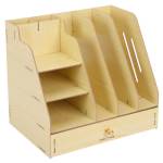 Подставка для канцелярских принадлежностей deVente WoodFort МДФ береза 32,6х23,9х29,1см 4102315