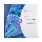 Краски акриловые 18 цв. Сонет туба 10мл. 28412023