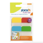Стикеры - индексы 25х38х20 4 цв. STICK`N 21607 пластик