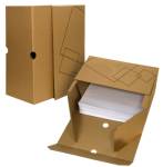 Короб архивный 150 мм INFORMAT микрогофрокартон капан серый 054721