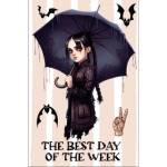 Блокнот А7 40 л. Centrum Вэнсдэй Коллаж-2 74145