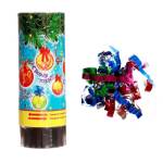 Хлопушка пружинная С новым годом! 11 см конфетти+фольга 324634