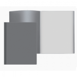 Папка с 20 карманами Attomex 3101403 серая