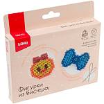 Фигурки из бисера Брелоки Уточка, бантик Бис-110