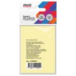 Стикеры 51х76 мм 100л Attache Economy пастельный желтый 1408003