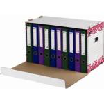 Короб архивный Attache Selection Т22/Т24 гофро  536х335х303 мм с крышкой белый 327662