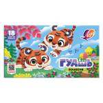 Гуашь 18 цв. 15 мл Луч ZOO 29С 1708-08 блок-тара