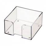 Подставка д/блока 90*90*50 мм прозрач. ПЛ61