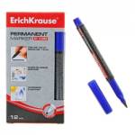 Маркер ERICH KRAUSE синий, 12842  перм.  1.0 мм тонк Р100
