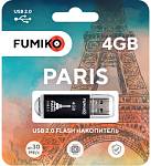 Флэш накопитель FUMIKO PARIS 4GB чёрная USB 2.0 FPS-26