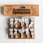 Прищепки декоративные Котики 10 шт. 4464687