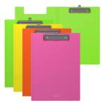 Планшет-папка А4 EK Matt Neon пластиковая ассорти 50140