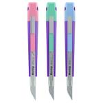 Нож канц. 9 мм. Berlingo Envy ВМ4141 auto-lock металл. направл.