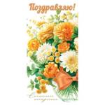 4-15-1725А Поздравляю! конверт