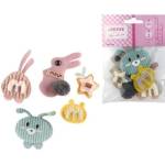 Декоративные украшения deVente 8130210 Bunny 5 шт