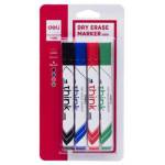 Набор маркеров д/доски 4 цв Deli  EU00101 Think 2 мм