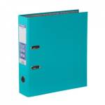 Папка - регистратор 75 мм PVC 25169 бирюза