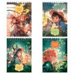 Блокнот А6 40 л. (спираль) БиДжи Аниме Б6гр40 58705