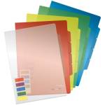 Папка-уголок А4 150 мкм ассорти 3 отделения 04449/363209