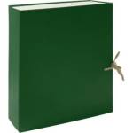 Короб архивный 100 мм. бумвинил Lamark110  зеленый 