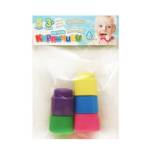 Игрушка для ванной Baby Toys Мягкие кирпичики 5 эл. 04700 3мес+