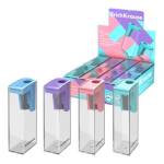 Точилка ErichKrause City Pastel 61275 ассорти