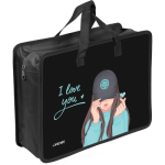 Папка д/тетрадей А4 deVENTE K-Pop Heartbeat с расшир. с ручками 8057612