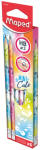 Карандаши набор 6 шт. с ласт. Maped MINI CUTE пласт. треуг. 851808