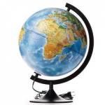 Глобус физический d=320 мм Классик КО13200017 с подсветкой