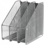 Лоток вертикальный 3 отд. deVENTE 3041008 24,5х28х35,3 см металлич. серый