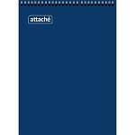 Блокнот 60 л. А6 (спираль) Attache синий 650135