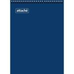 Блокнот 60 л. А6 (спираль) Attache синий 650135