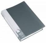 Папка с 60 карманами Бюрократ 816951 серый