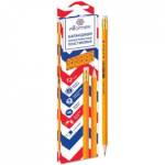 Карандаш ч/гр. Attomex 5032106 HB 2 мм пластик желтый с ласт.