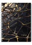 Тетрадь 48 л. (спираль) Апплика Золотая паутинка С0245-141