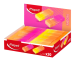 Ластик MAPED NEON в картон. футляре 121901