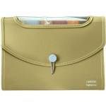 Папка с 8 отд. А4 deVENTE sigNATURE 3078521 650мкм оливковая