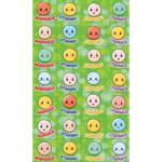 88.982 Наклейки - оценки Смайлики (уп.20шт)