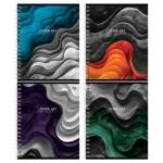 Тетрадь 80 л. (спираль) БиДжи Искусство Т5гр80_лм_вл 08556