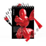 Блокнот А6 80 л. (спираль) ЕК Balloon Dog 63383