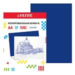 Бумага копировальная 100 л. А4 deVente 2041302 синяя