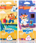 Карандаши цв. 24 цв. Deli Colorwow EC138-24 2073498
