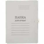 Папка для бумаг с завязками 220 гр/м ПЗ-НМ-28 немелов.