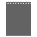 Блокнот А5 60 л. (спираль) БиДжи Для конференций серый  Б5гр60 8592