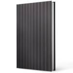 Книга для записей А5 128 л. К-Э Stripes Черный КЗСК51284469