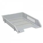 Лоток горизонтальный ErichKrause Classic серый 13392