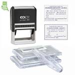 Штамп самонаборный 10-ти стр Colop Pr.55-Set-F 40х60мм (аналог 4927/DB) 73898